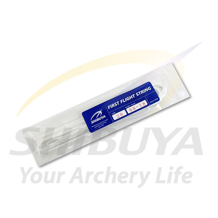 【予約商品】SHIBUYA ファーストフライトストリング 68インチ ベアボウ用【納期：4～5週間】